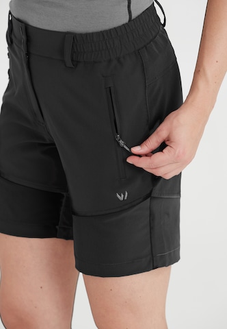 Whistler Regular Trekkingshorts 'Lala' in Schwarz