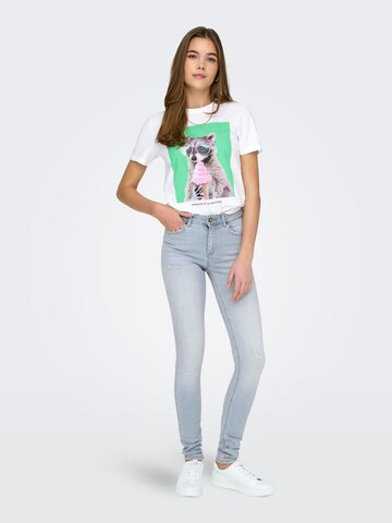 ONLY Skinny Jeans 'BLUSH' in Blau