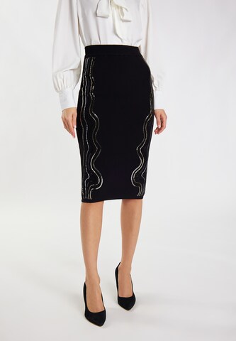 faina Skirt 'Minya' in Black: front