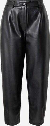 Pantaloni cutați Karo Kauer pe negru, Vizualizare produs