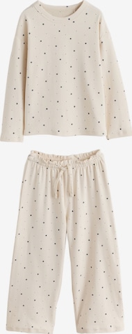 Next - Pijama en beige: frente