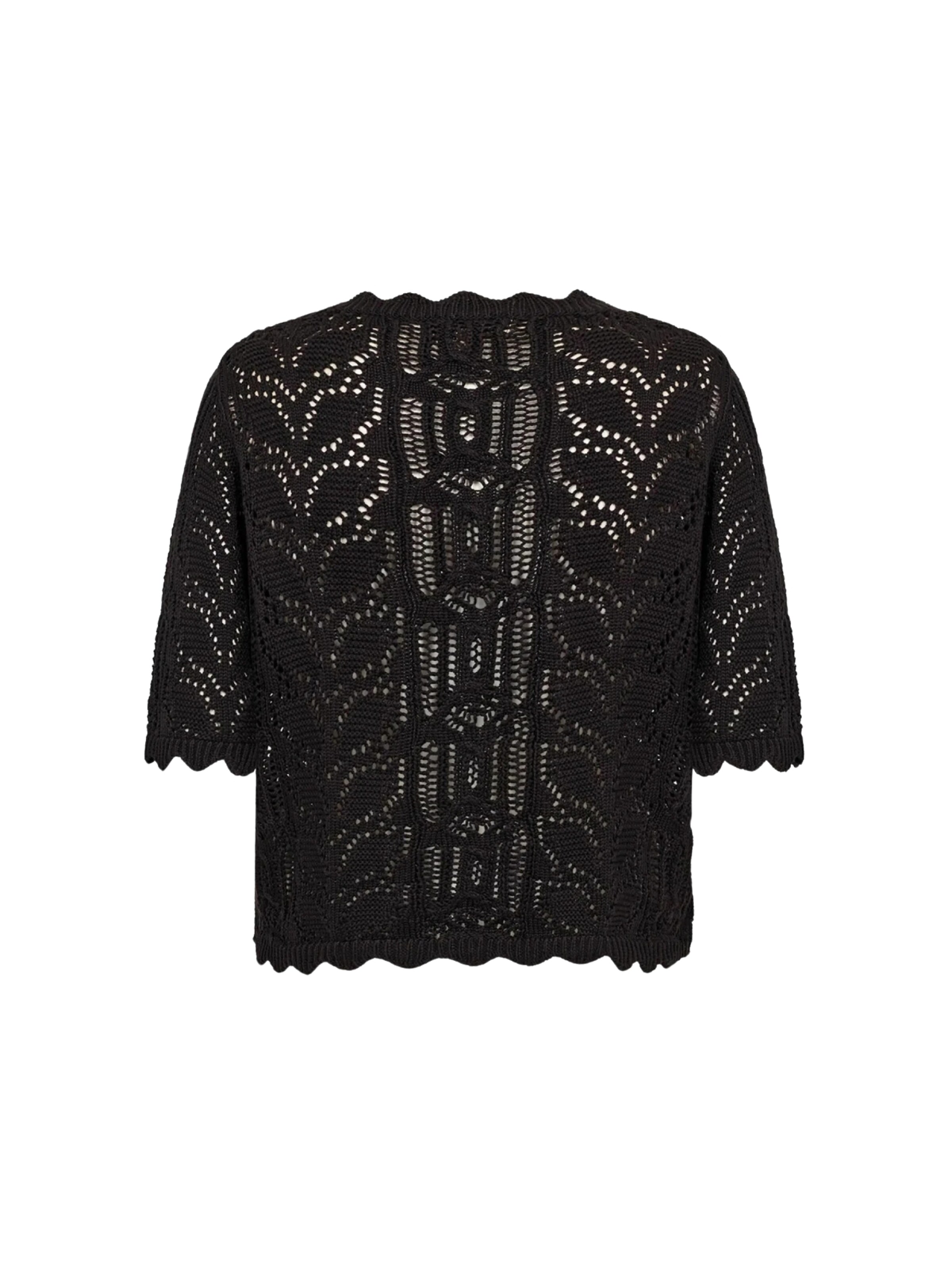 Soyaconcept Neuletakki värissä musta