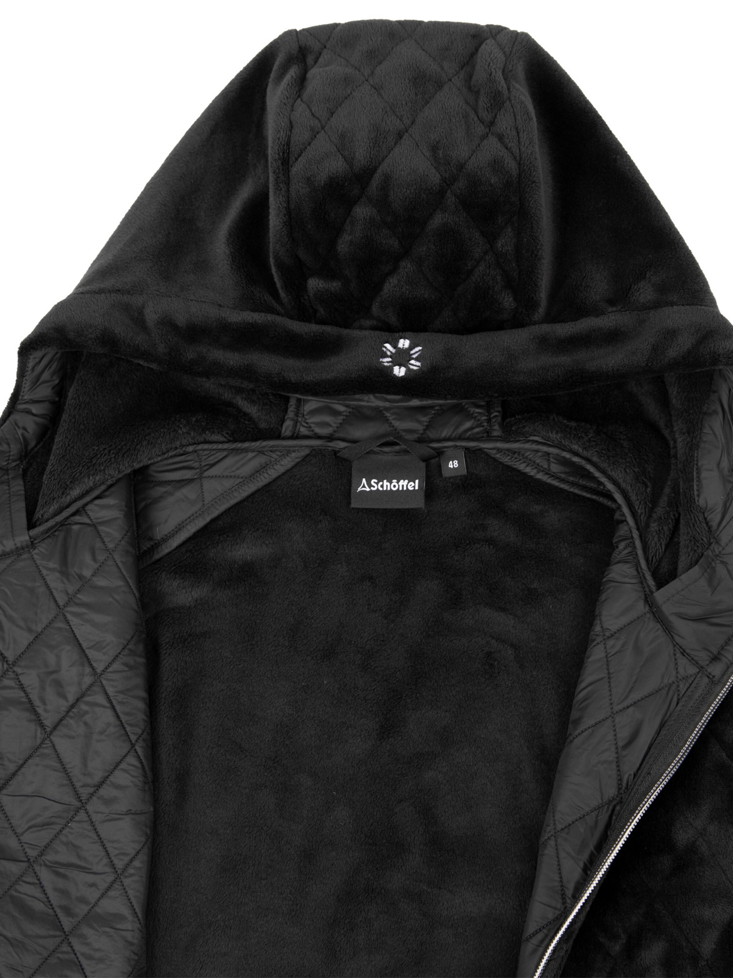 Giacca di pile funzionale 'Stockalp' di Schöffel in nero