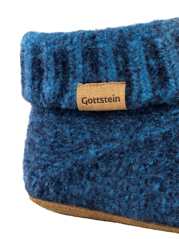 Gottstein Mules 'Knit Boot' in Blue