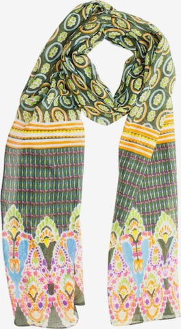 Sunsa Schal 'Sunsa' in Grün: Vorderseite