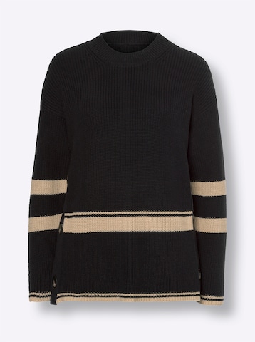 juoda heine Megztinis