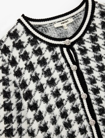 Koton Knit Cardigan in Black