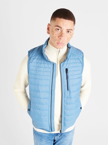 Gilet s.Oliver en bleu : devant