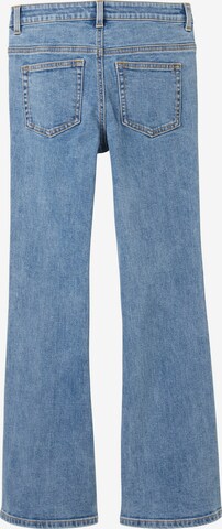 TOM TAILOR Flared Jeans i blå