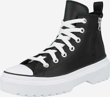 CONVERSE - Zapatillas deportivas 'CHUCK TAYLOR ALL STAR LUGGED' en negro: frente