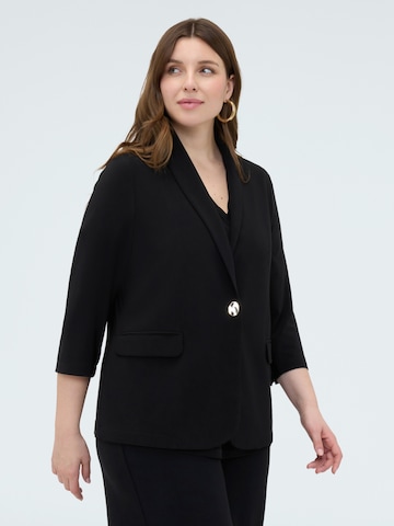Blazer Fiorella Rubino en noir : devant