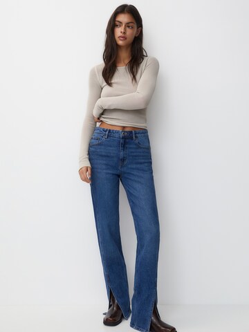 Pull&Bear Regular Jeans in Blau