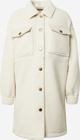 Sofie Schnoor Between-Seasons Coat in White: front