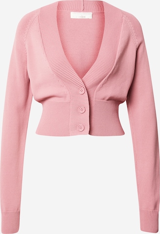 Guido Maria Kretschmer Women Knit Cardigan 'Lia' in Pink: front
