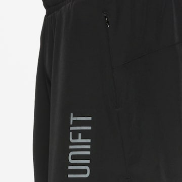 UNIFIT Regular Sporthose in Schwarz