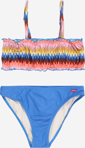 PROTEST Bandeau Bikini 'CLAUD' - kék: elől