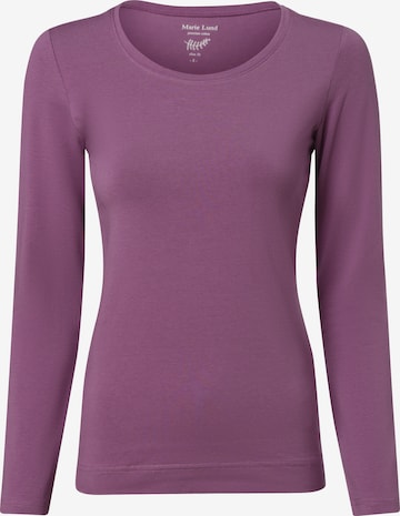 Marie Lund Shirt in Purple: front
