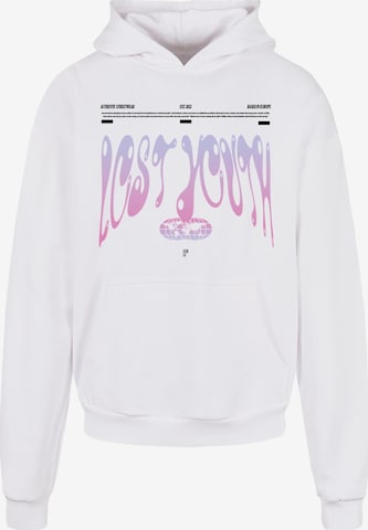 Lost Youth Sweatshirt in Wit: voorkant