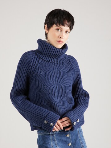 GUESS Pullover 'LOIS' in Blau: Vorderseite