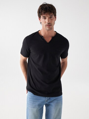 Salsa Jeans Shirt in Black: front