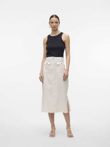 VERO MODA Skirt 'LUNA' in Grey