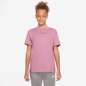 Nike Sportswear Majica | roza barva