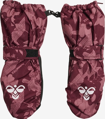 Hummel Handsker 'Seal' i rød: forside