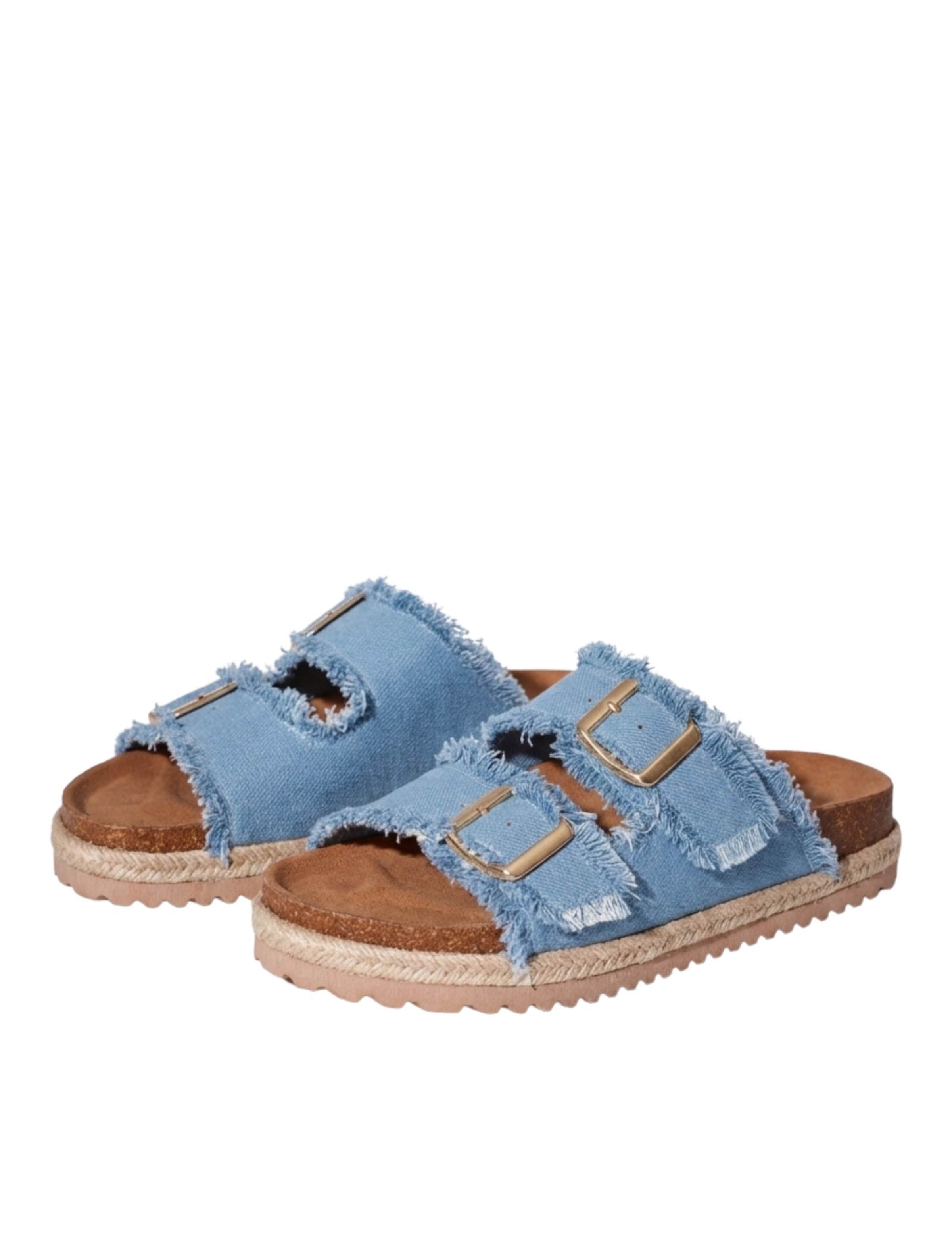 Zoccoletto di South Beach in blu