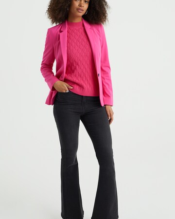 WE Fashion - Blazer em rosa