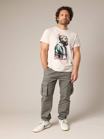 Effilé Pantalon cargo 'Monroe' Deeluxe en vert