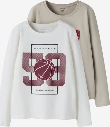 Maglietta 'NKMVux' di NAME IT in marrone: frontale