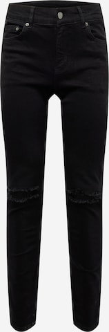 Dr. Denim Skinny Jeans 'Chase' in Zwart: voorkant