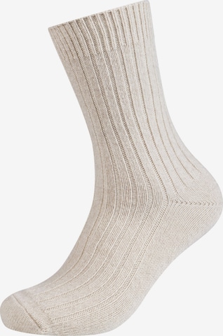 camano Socken in Weiß: Vorderseite