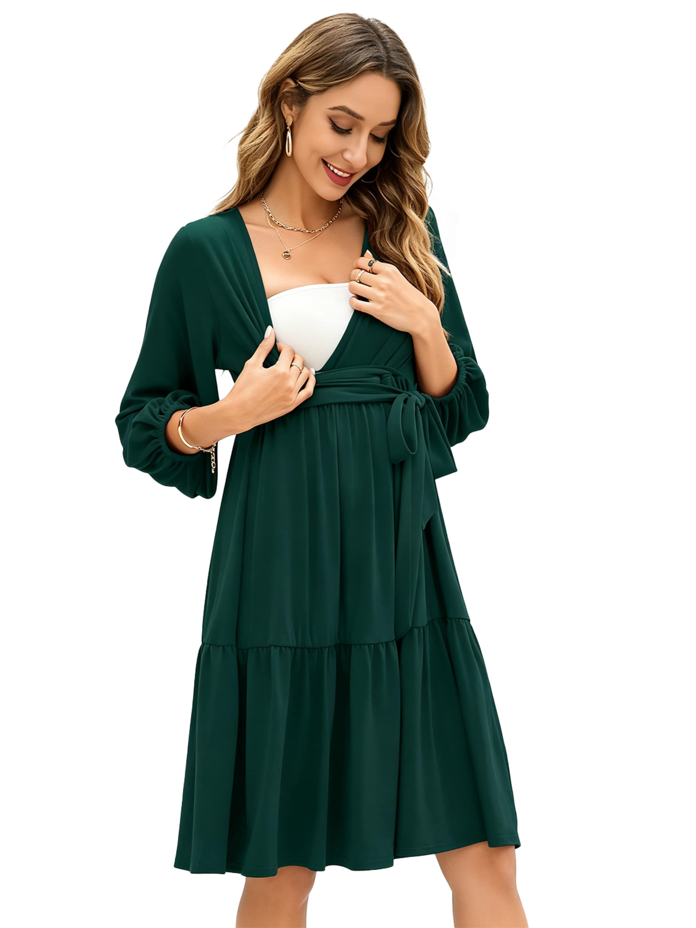 KoJooin Dress in Green