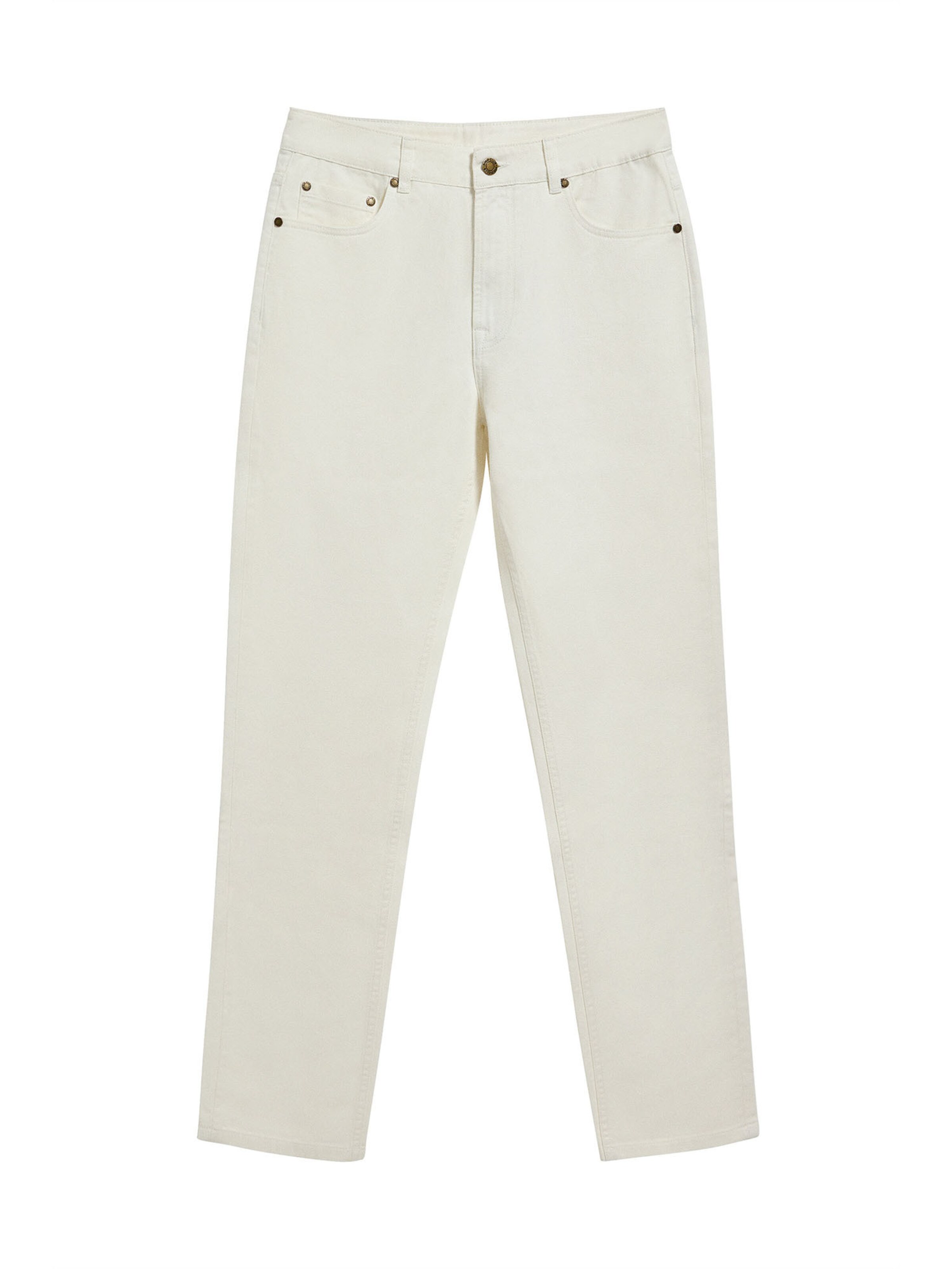 Polo Club Regular Jeans in Weiß: Vorderseite