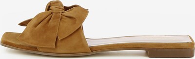 Gianluca Pisati Damen Pantolette Emy in braun, Produktansicht