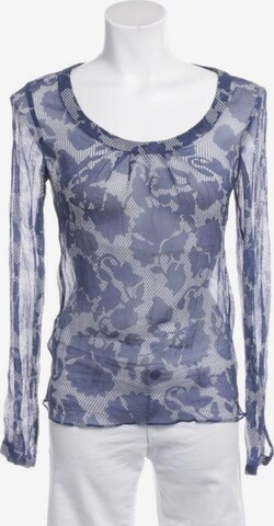 ARMANI Shirt langarm S in Blau: predná strana