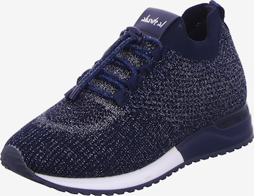 LA STRADA High-Top Sneakers in Blue: front