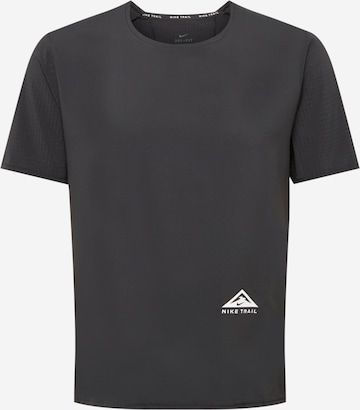 NIKE - Camiseta funcional 'Rise 365' en negro: frente
