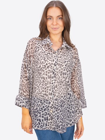 Seasons of April Blouse 'Eileen' in Zwart: voorkant
