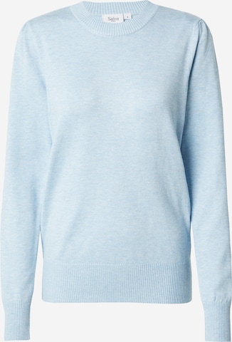 SAINT TROPEZ Sweater 'Mia' in Blue: front