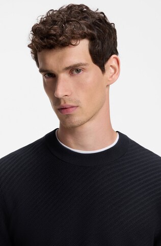 BOSS Sweater ' Lofranco ' in Blue