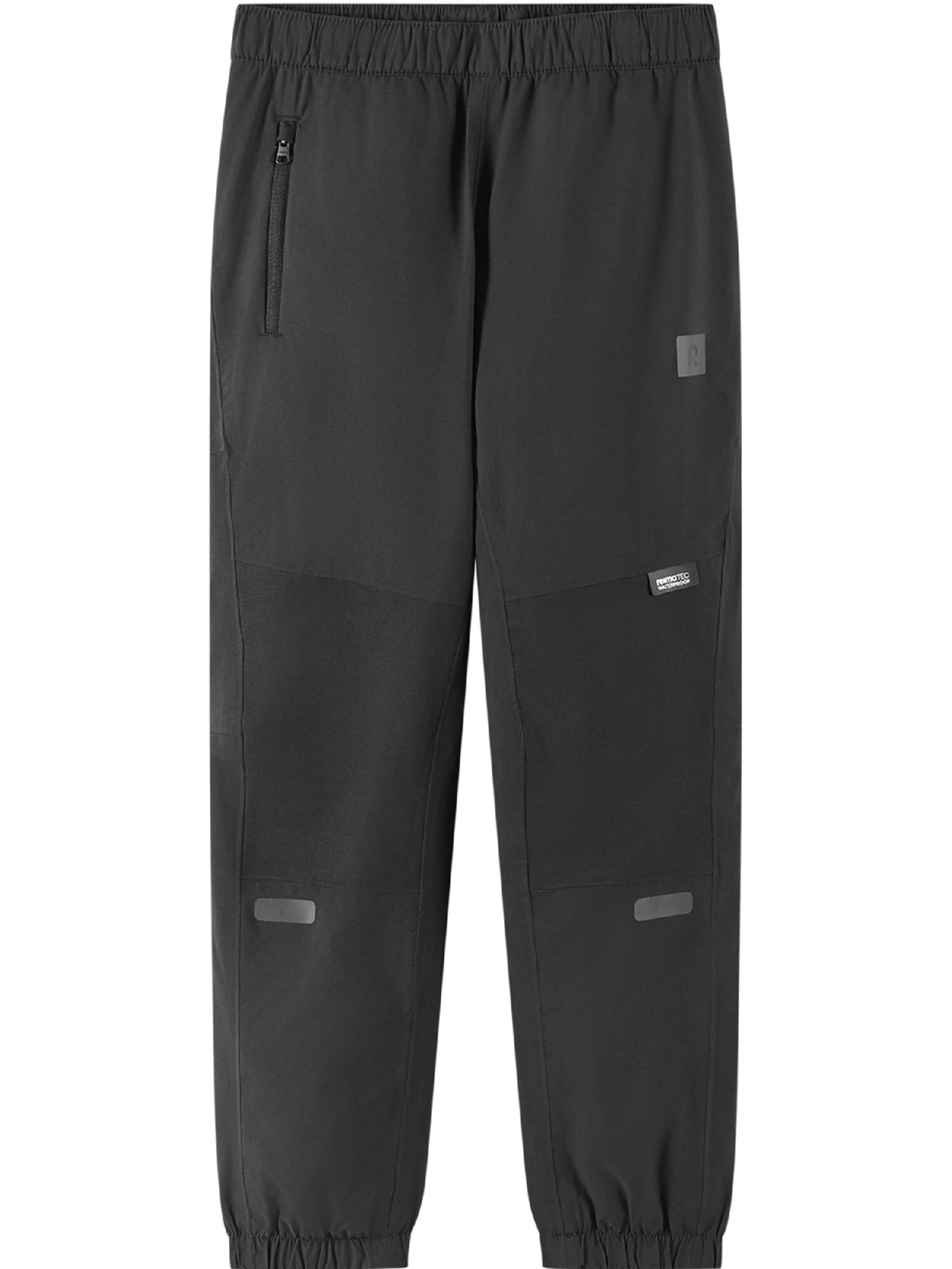 Reima Regular Outdoor Pants ' Intona ' in Black: front