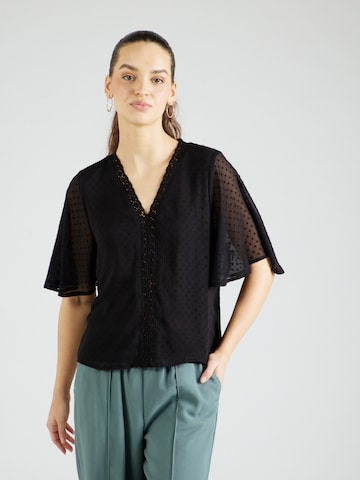 ONLY Blouse 'LINA' in Zwart: voorkant