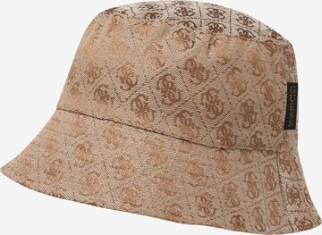 GUESS Hat in Beige: front