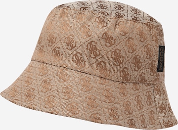 GUESS Hat in Beige: front