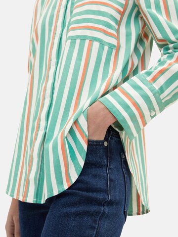 TOM TAILOR Blouse in Groen