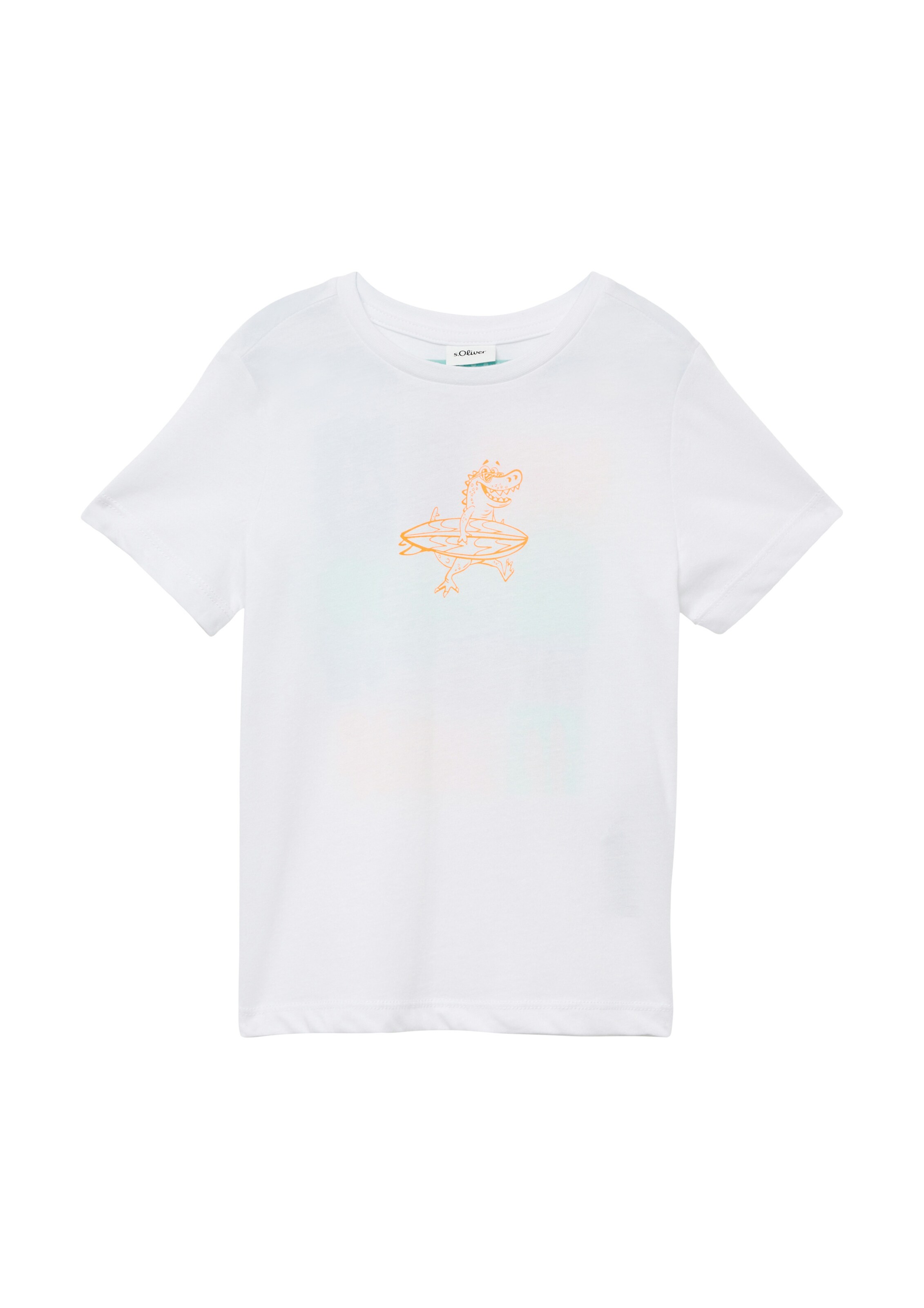 s.Oliver Shirt in Wit: voorkant