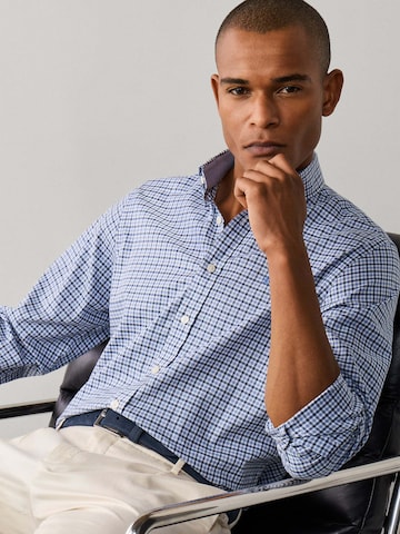 Hackett London Regular fit Button Up Shirt in Blue