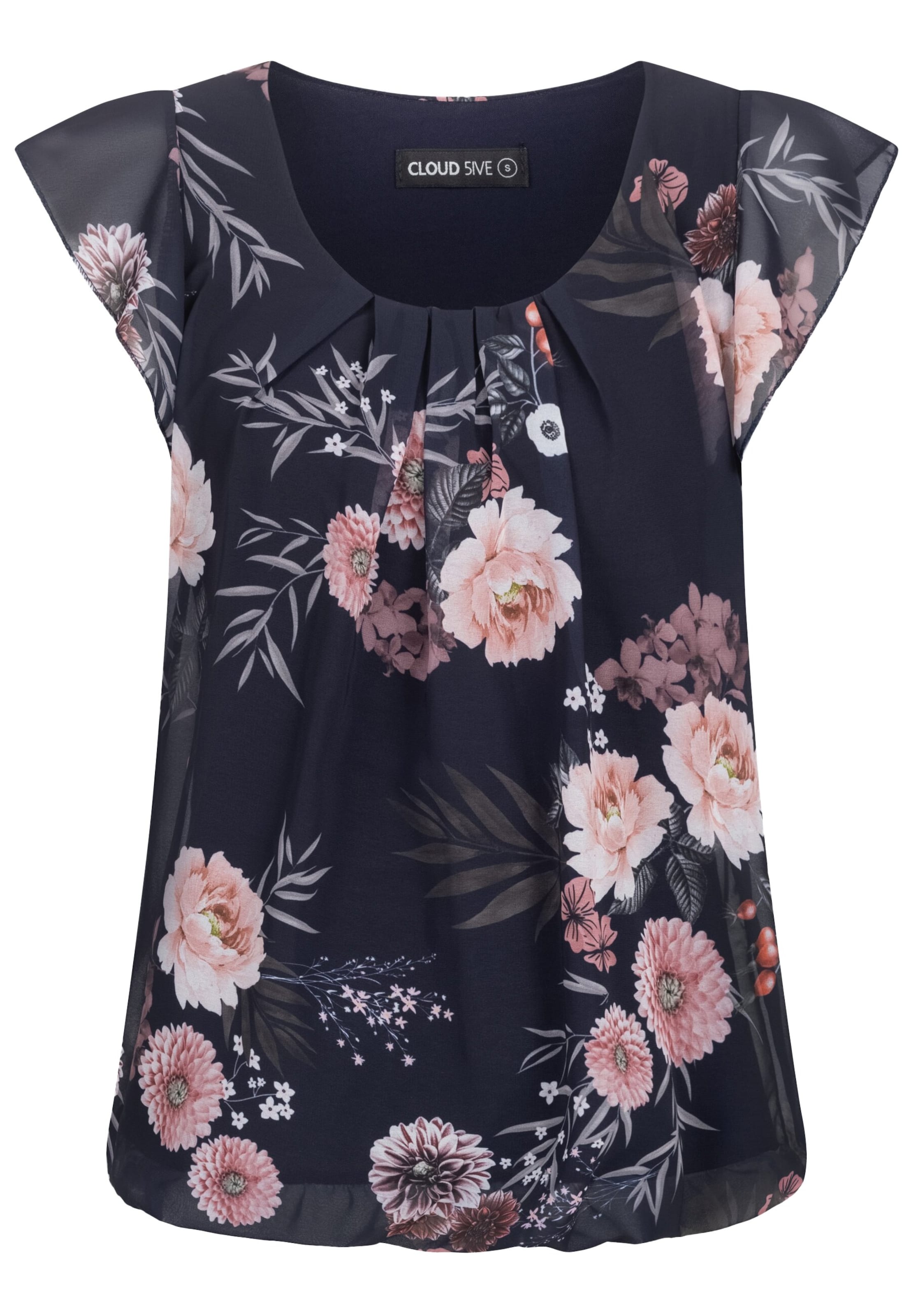 Camicia da donna di Cloud5ive in blu: frontale